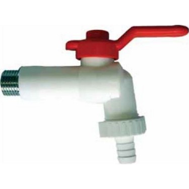 20 MM 1/2 PLS KÜRESEL BAHÇE MUSLUĞU